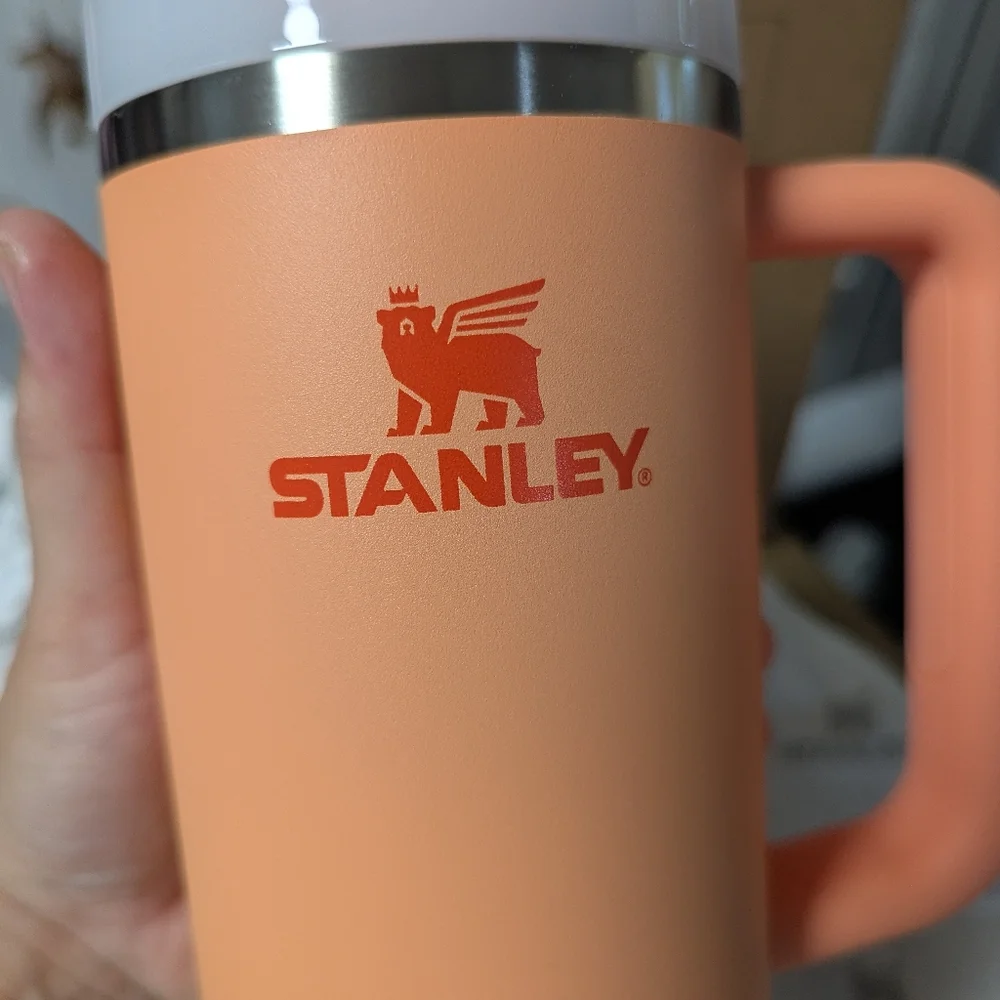 New STANLEY Quencher H2.0 Flowstate Tumbler cup 30 OZ Nectarin Fall 🍂🍁